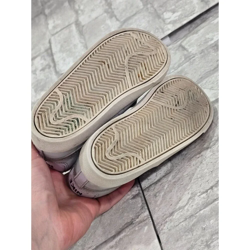 Nike Blazer Mid SE (TD) Toddler Shoes White‎ Gray Off White Size 8C DM1001-100